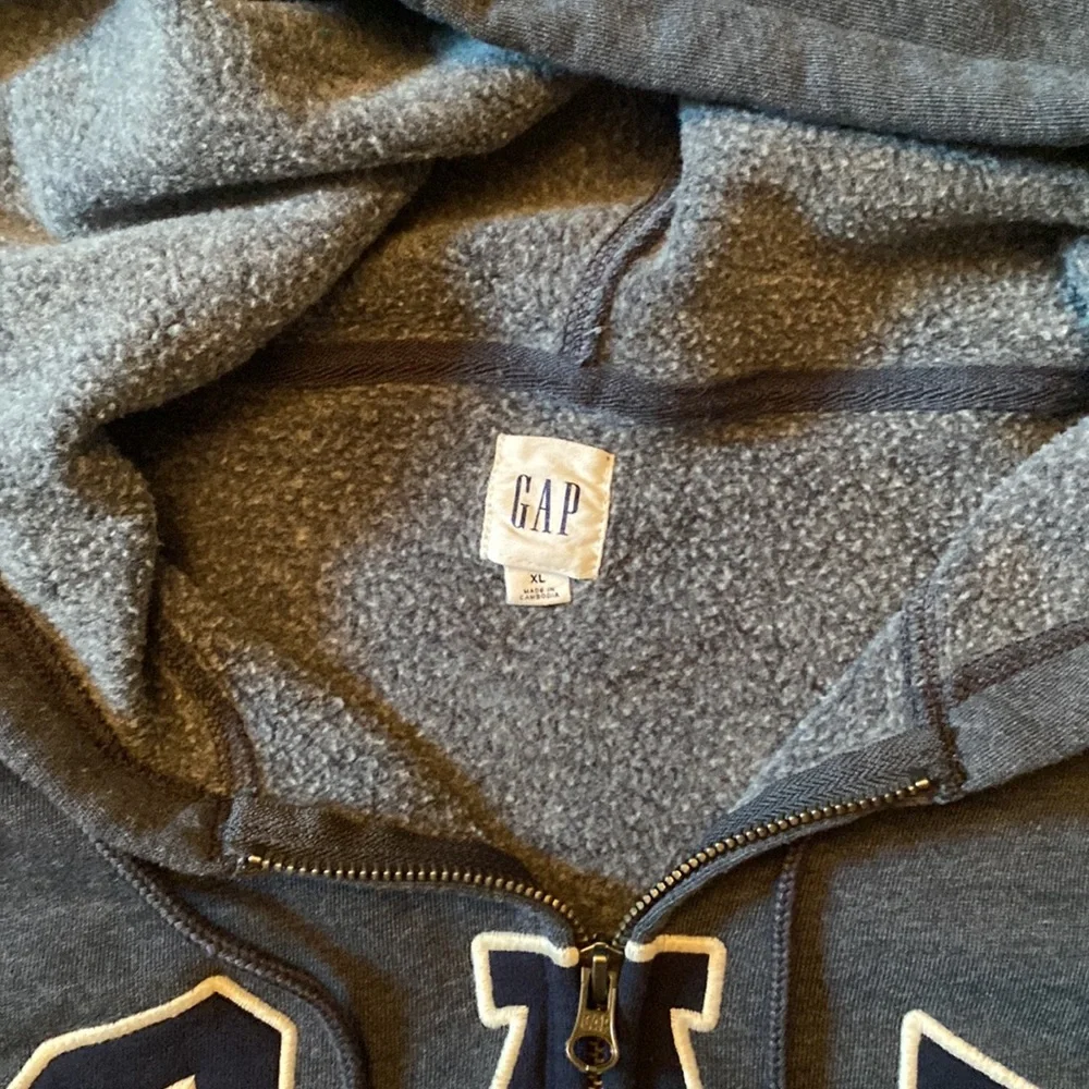 Gap Navy Full Zip - Picture 2 of 5